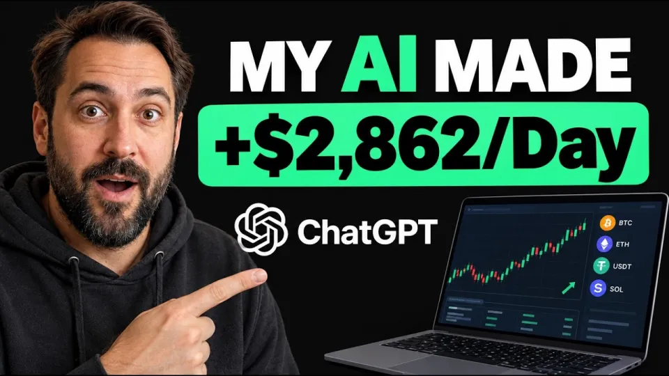 How I Make Money Online With AI Trading (Crypto Trading Strategy by ChatGPT)